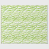 Lichtgroene Abstracte Verjaardag Cadeaupapier (Vlak)