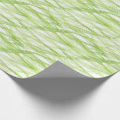 Lichtgroene Abstracte Verjaardag Cadeaupapier (Hoek)