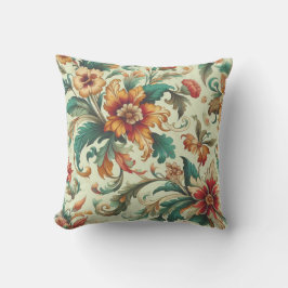 Lichtgroene achtergrond  gebladerte kussen