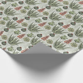 Lichtgroene Aloe Vera Succulente Cactus Cadeaupapier (Hoek)