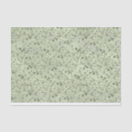 lichtgroene bladeren met een verstoorde boho tissuepapier (Voorkant)