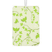 Lichtgroene decoratieve vogel en takken ontwerp luchtverfrisser (Achterkant)