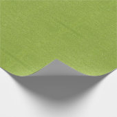 Lichtgroene faux glitter cadeaupapier (Hoek)