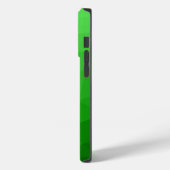 Lichtgroene geometrische mesh heldere patroon Case-Mate iPhone case (Achterkant / Links)