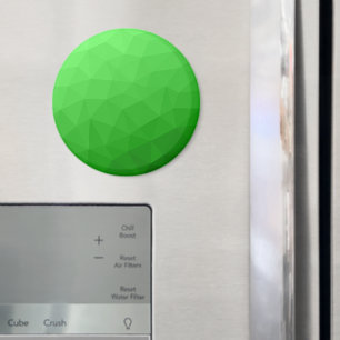 Lichtgroene geometrische mesh heldere patroon magneet
