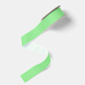 Lichtgroene grosgrain lint (Achterkant)