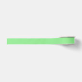 Lichtgroene grosgrain lint (Voorkant)