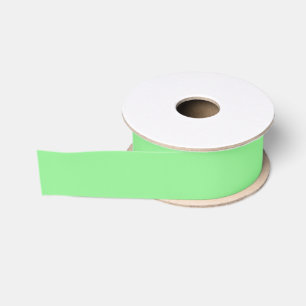 Lichtgroene grosgrain lint