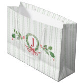 Lichtgroene hoofdhuid groot cadeauzakje (Voorkant Gekanteld)