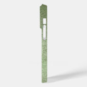 Lichtgroene iriserende achtergrond Case-Mate iPhone case (Achterkant / Links)