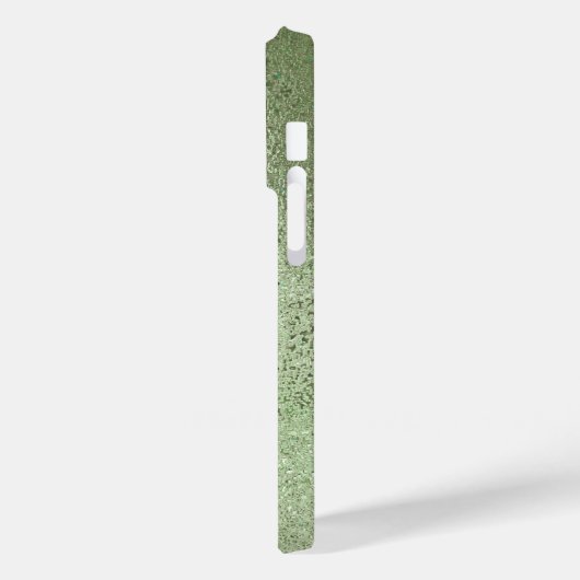 Lichtgroene iriserende achtergrond Case-Mate iPhone case (Achterkant / Links)