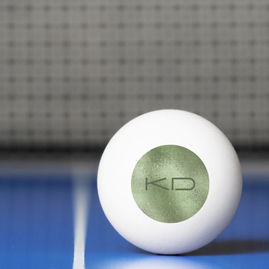 Lichtgroene iriserende textuur pingpongbal (Net)