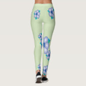 Lichtgroene Leggings (Achterkant)