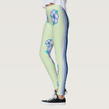 Lichtgroene Leggings