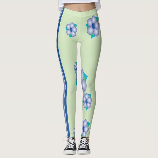 Lichtgroene Leggings (Voorkant)