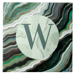 Lichtgroene marmeren Tegel Tegeltje