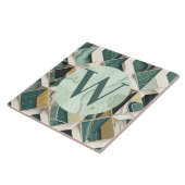 Lichtgroene marmeren Tegel Tegeltje (Zijkant)