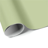 Lichtgroene Matcha Cadeaupapier (Rol Hoek)