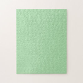 Lichtgroene mos kleur legpuzzel