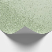 Lichtgroene nepschitter  cadeaupapier (Hoek)