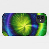 Lichtgroene orionenevel Case-Mate iPhone case (Achterkant (horizontaal))