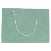 Lichtgroene smelttextuur groot cadeauzakje (Achterkant)