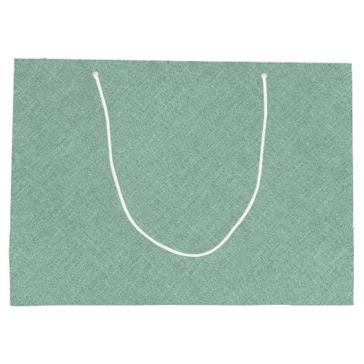 Lichtgroene smelttextuur groot cadeauzakje (Achterkant)