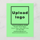 Lichtgroene St. Patrick's Day Business Sale Flyer (Achterkant)