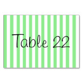 Lichtgroene strepen kaart (Achterkant)