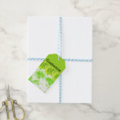 Lichtgroene Succulent Cadeaubijsluiter Cadeaulabel (Met Touw)