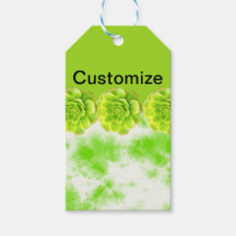 Lichtgroene Succulent Cadeaubijsluiter