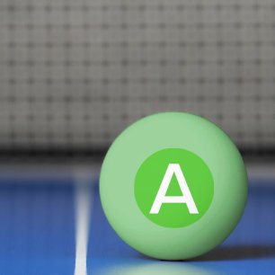 Lichtgroene vaste kleur pingpongbal