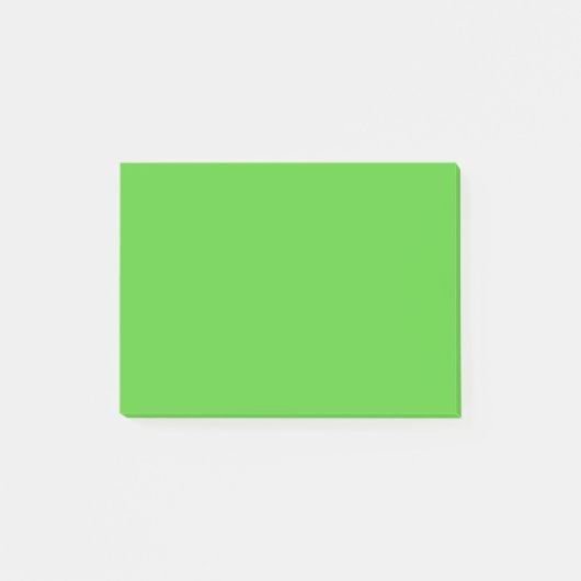 Lichtgroene vaste kleur post-it® notes (Voorkant)
