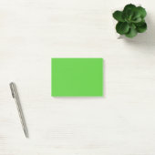 Lichtgroene vaste kleur post-it® notes (Kantoor)