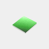 Lichtgroene verloop geometrische mesh helder patro post-it® notes (Schuin)