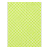 Lichtgroene vlecht tafelkleed (Voorkant)