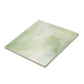 Lichtgroene Waterverf Keuken Badkamer Remodel Tegeltje (Zijkant)