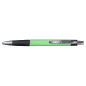 Lichtgroene Zakelijke Merknaam op Pen (Achterkant)
