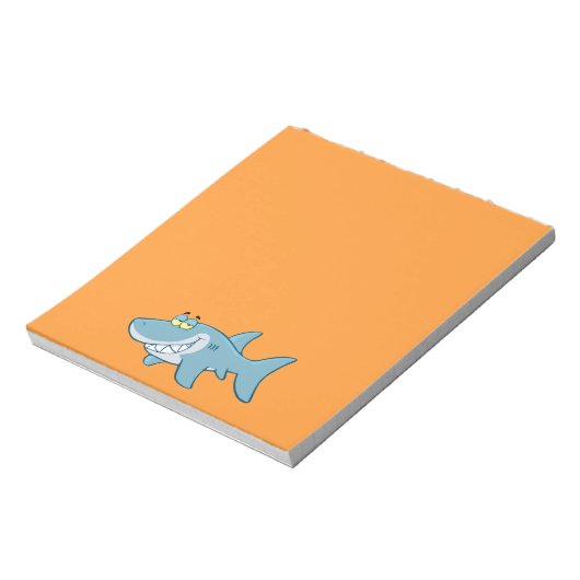 Lichthaai glimlachen notitieblok (Linkerzijde)