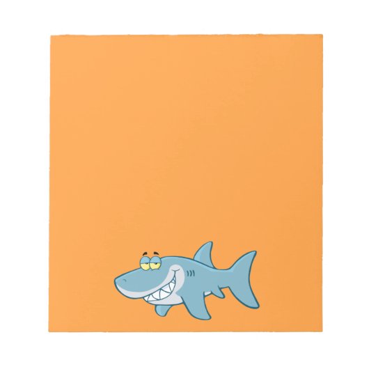 Lichthaai glimlachen notitieblok (Voorkant)