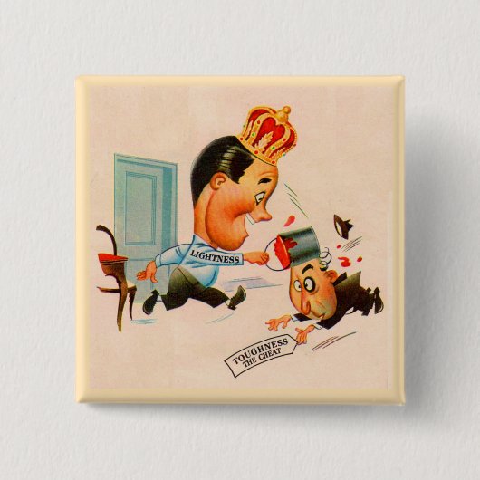 Lichtheid, keihard vierkante button 5,1 cm (Voorkant)