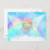 Lichtheid van een engel briefkaart (Voorkant / Achterkant)