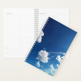 Lichtheid voor de wolken planner