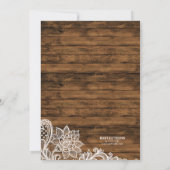 Lichthout en uitnodiging voor een wedstrijd (Achterkant)