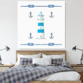 Lichthuis Canvas Afdruk (Insitu (Slaapkamer))