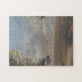 Lichthuis in Cascais Portugal Jigzaag Puzzle Legpuzzel (Horizontaal)