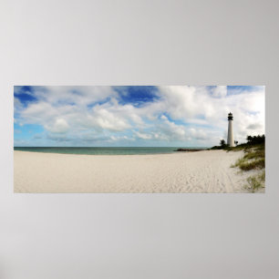 Lichthuis in Miami Poster