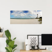 Lichthuis in Miami Poster (Thuiskantoor)