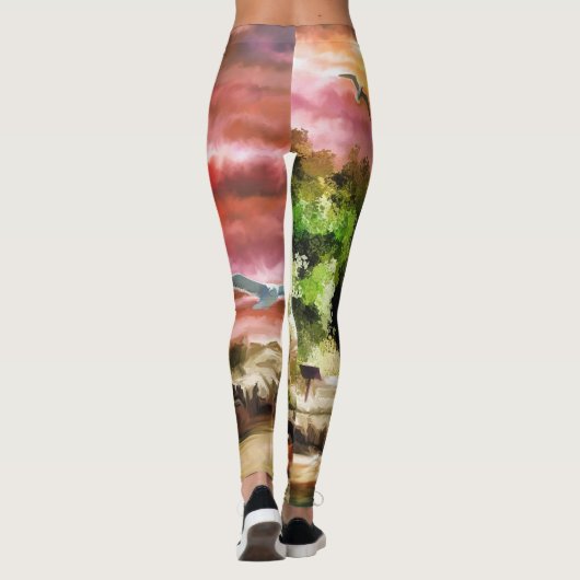 Lichthuis Leggings (Achterkant)