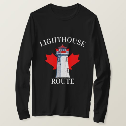 Lichtingenweg Peggy's cove Nova Scotia shirt (Design voorkant)